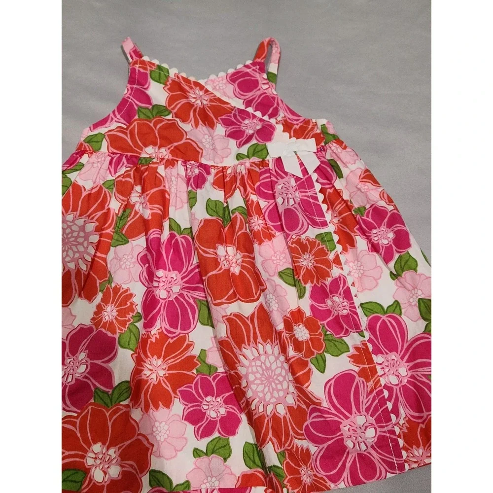 Gymboree 2017 Girls Tropical‎ Floral Strappy Sundress 6-12M